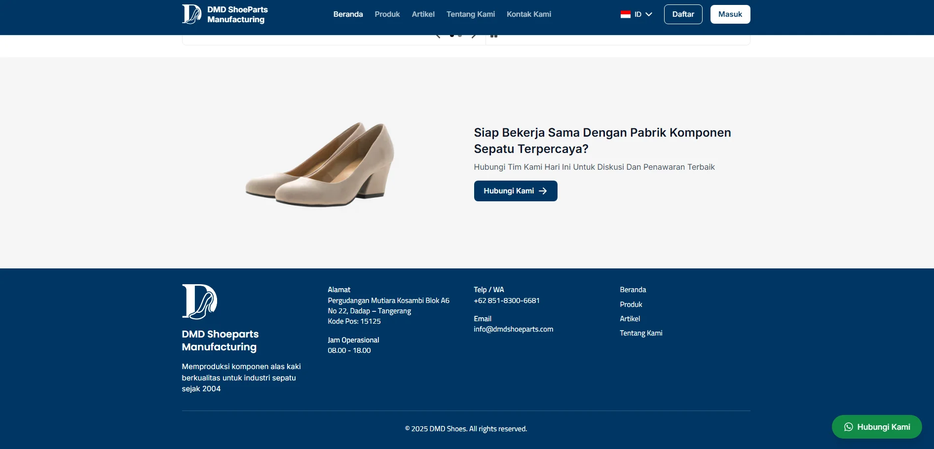 DMD Shoeparts Manufacturing Platform gallery 2