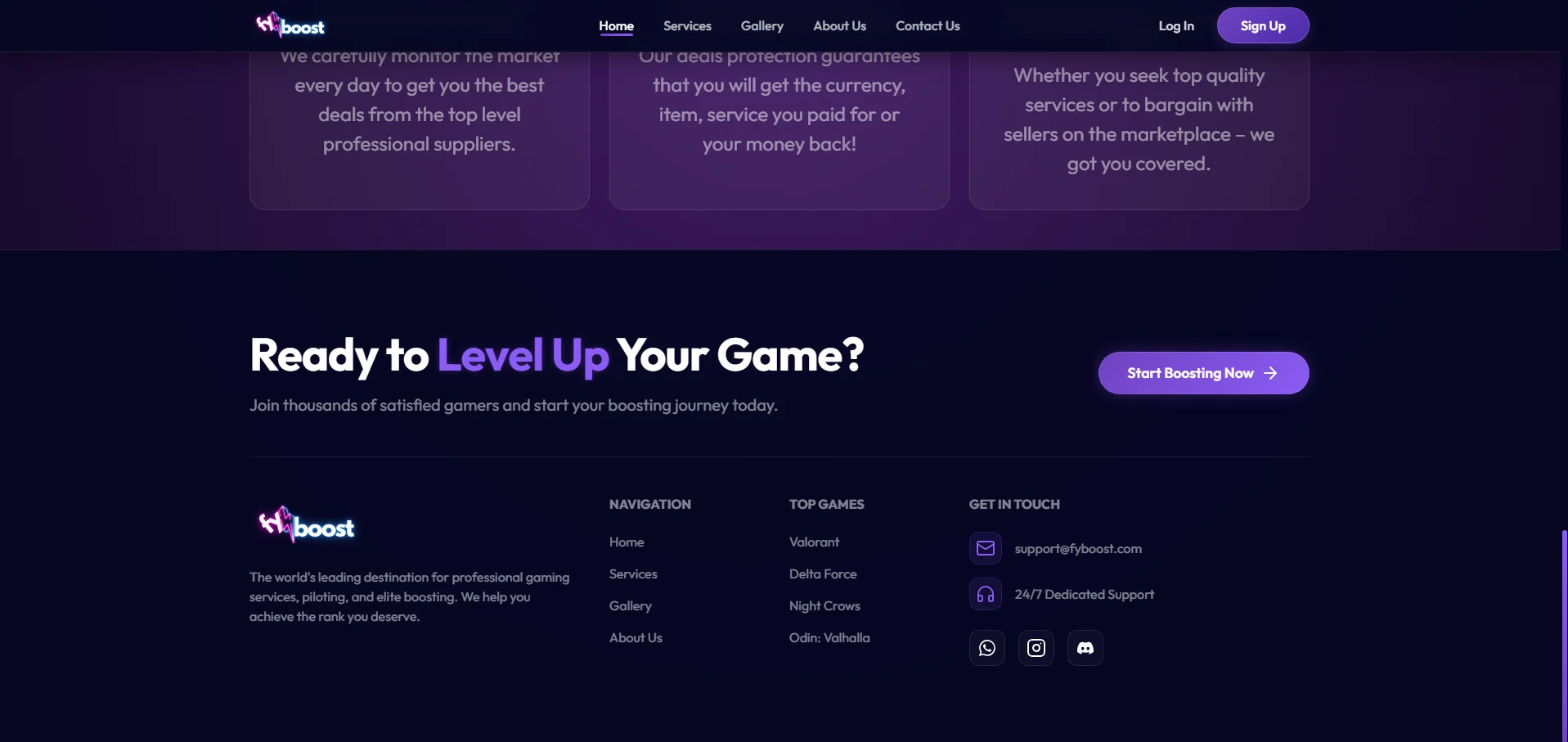 Gaming Services & Marketplace (FYBoost) gallery 5