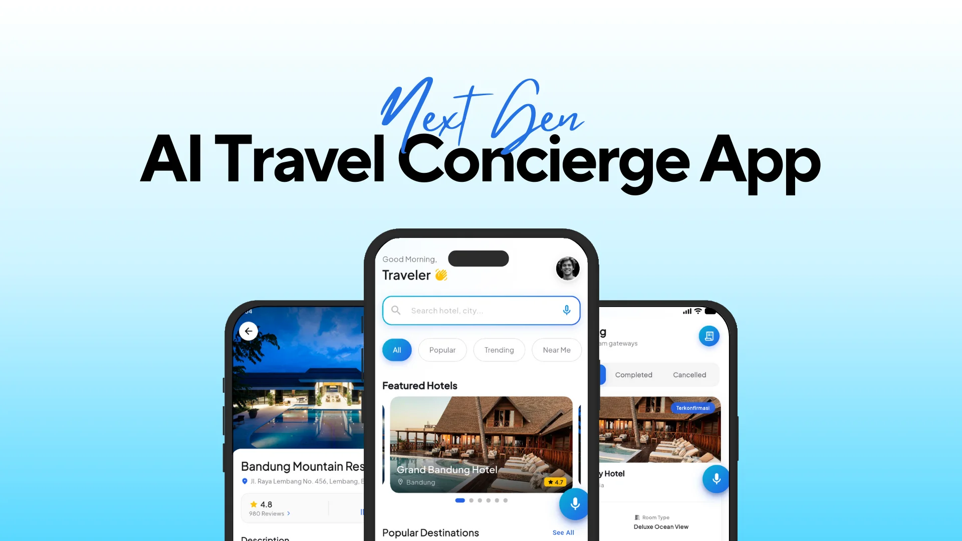 AI Travel Concierge App
