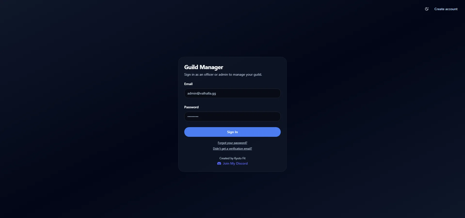 Guild Management System – Legend of Ymir gallery 1