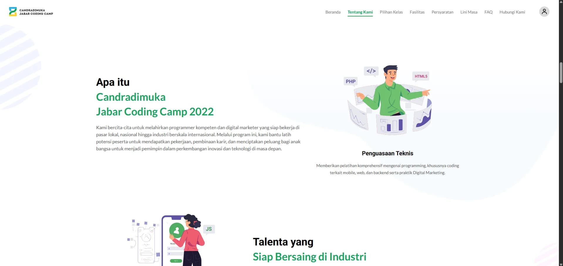 Jabar Digital Academy Website gallery 1