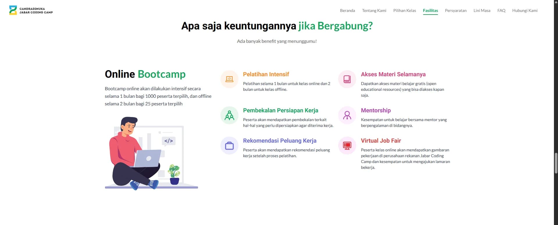 Jabar Digital Academy Website gallery 3