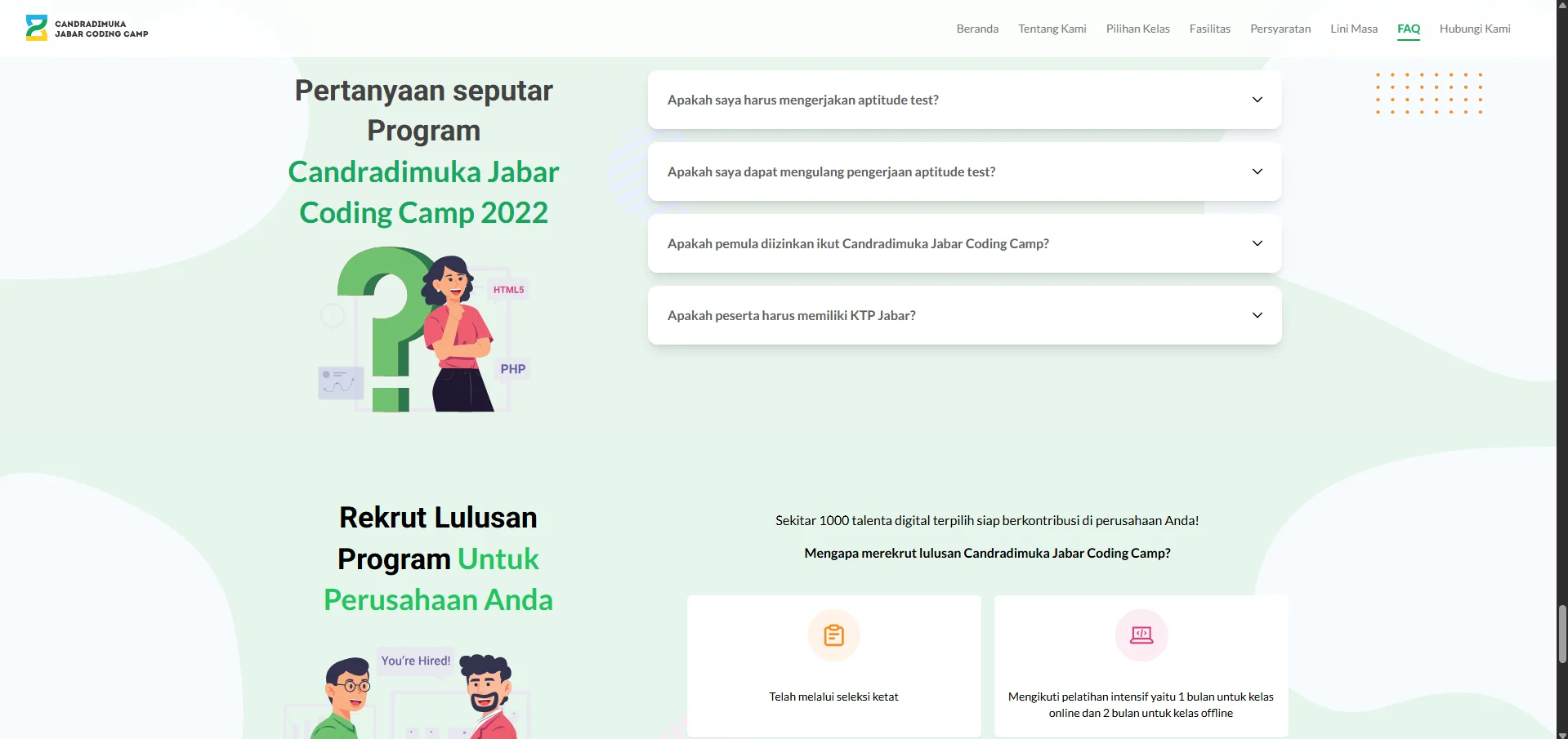 Jabar Digital Academy Website gallery 5